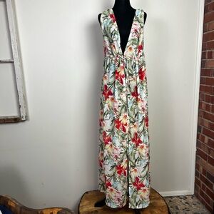 Cacique floral swim coverup size 14/16 new with tags